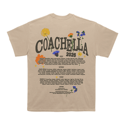 Pressed Flowers 2026 Lineup Tee